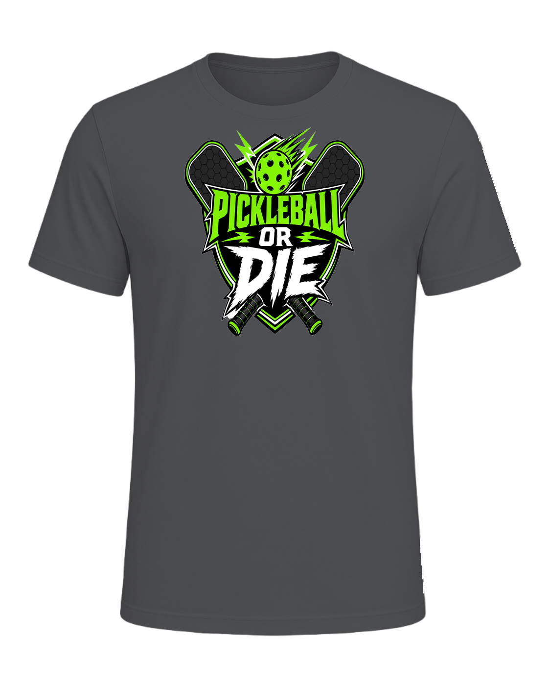 Pickleball Player — Asphalt