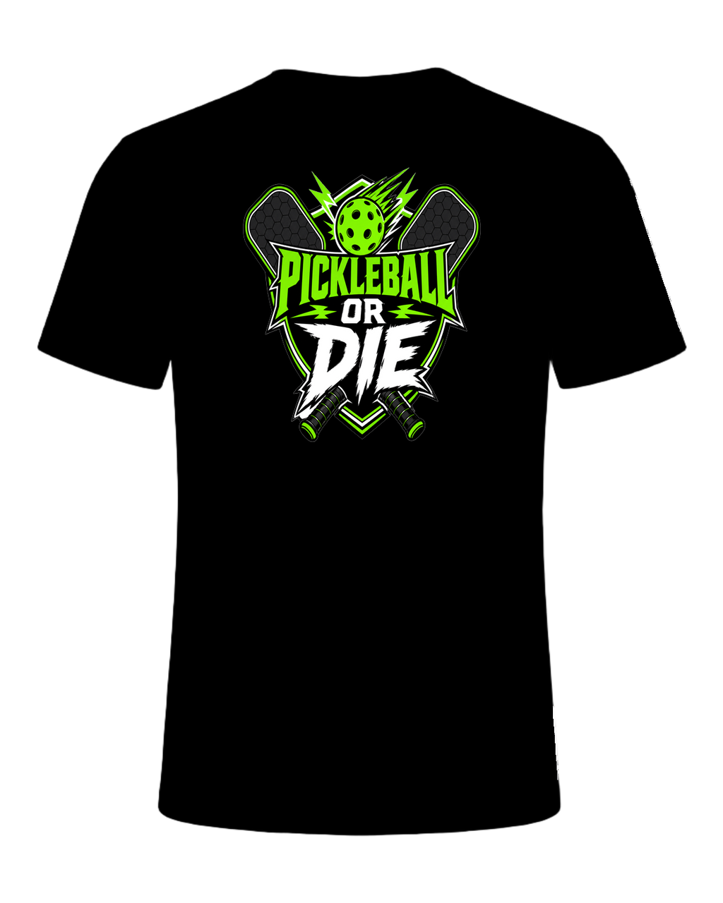 Pickleball Player — Black