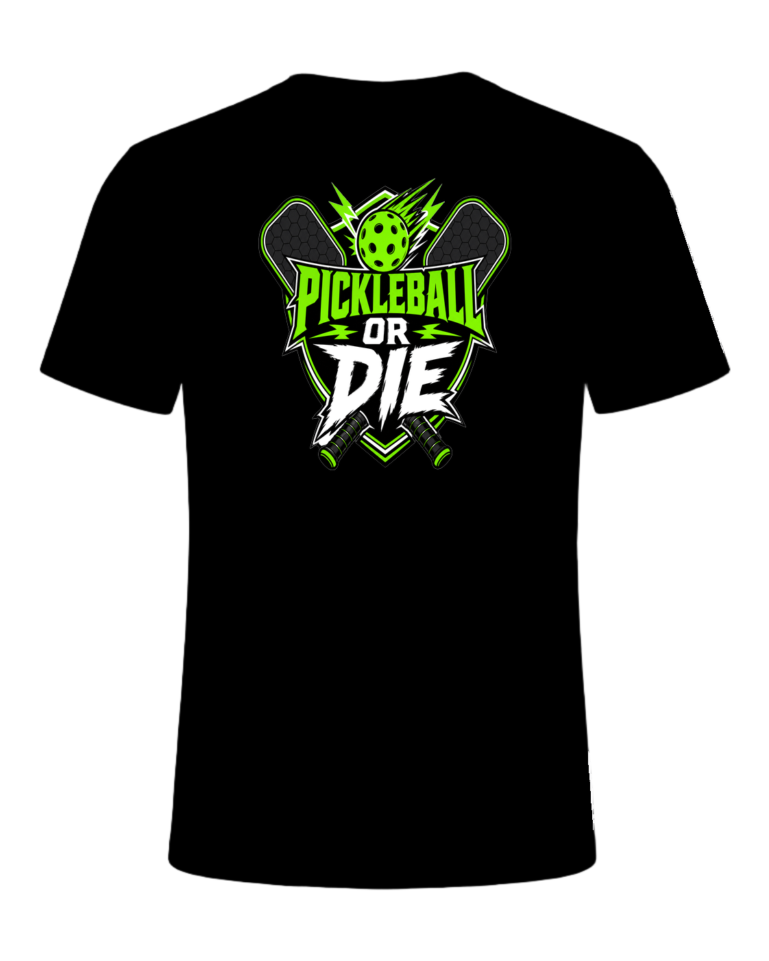 Pickleball Player — Black