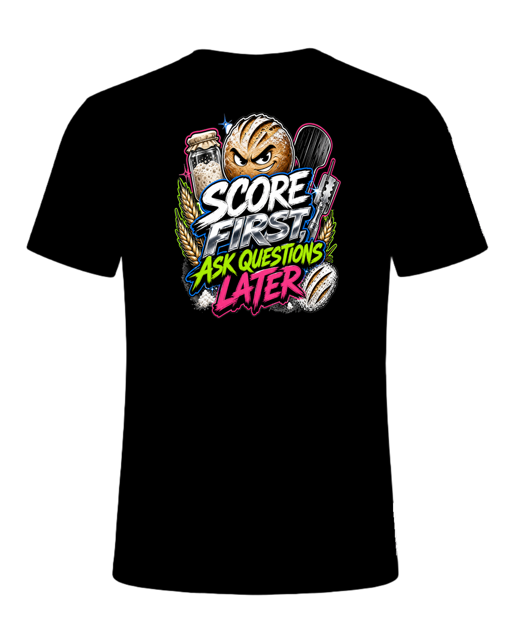 SCORE FIRST, ASK QUESTIONS LATER — Black