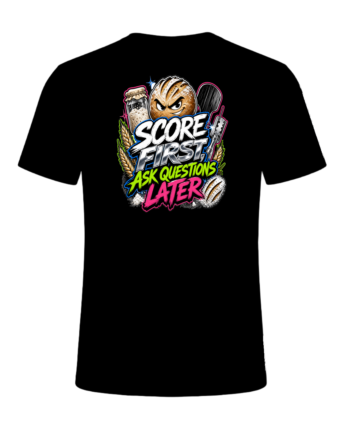 SCORE FIRST, ASK QUESTIONS LATER — Black