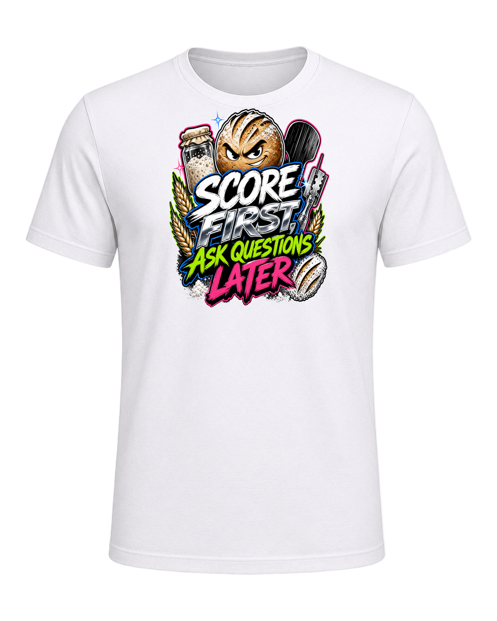 SCORE FIRST, ASK QUESTIONS LATER — White