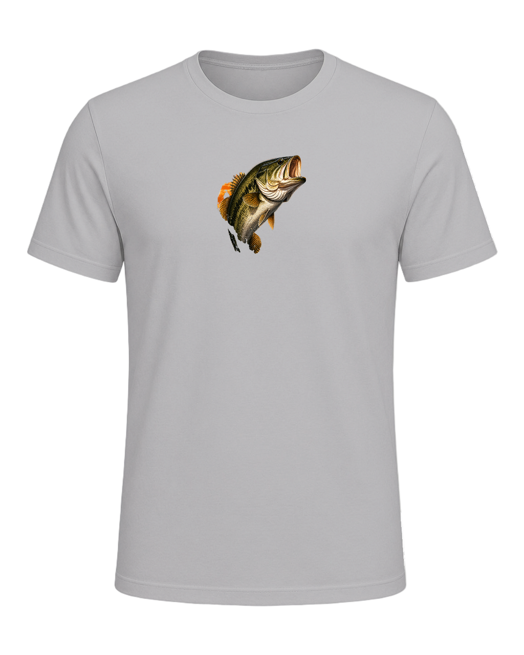 Bass Fishing Obsessed — Athletic Heather