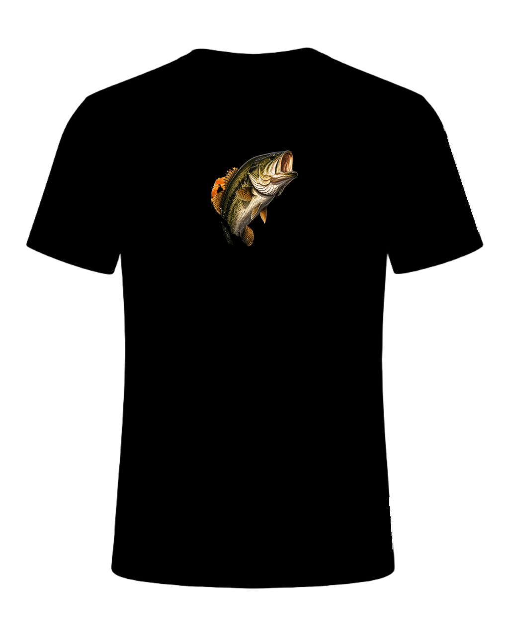 Bass Fishing Obsessed — Black