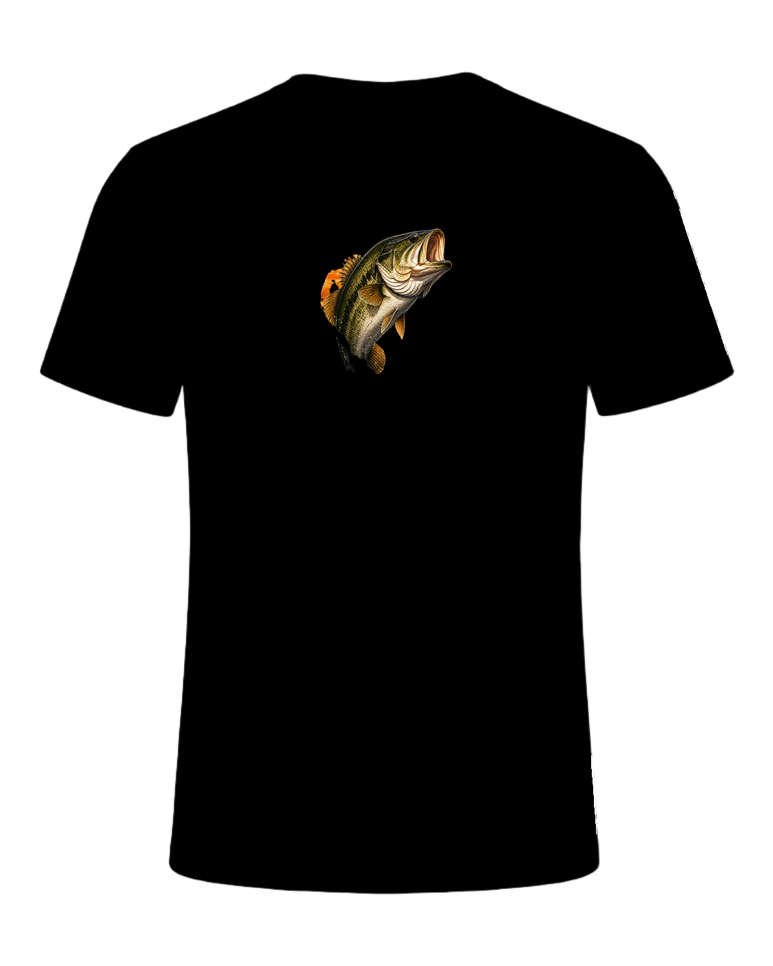 Bass Fishing Obsessed — Black