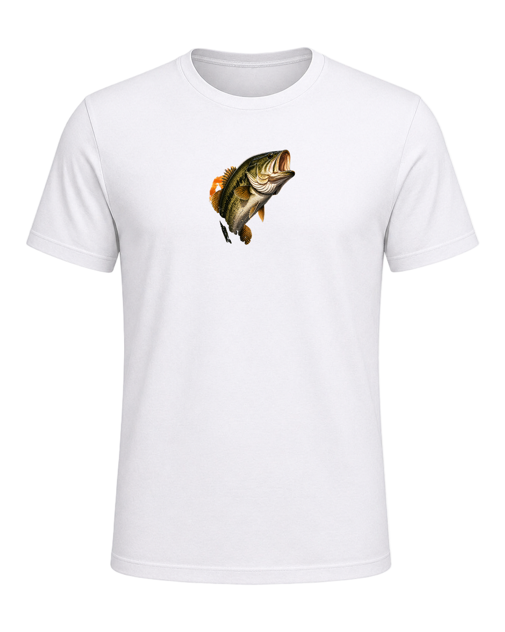 Bass Fishing Obsessed — White