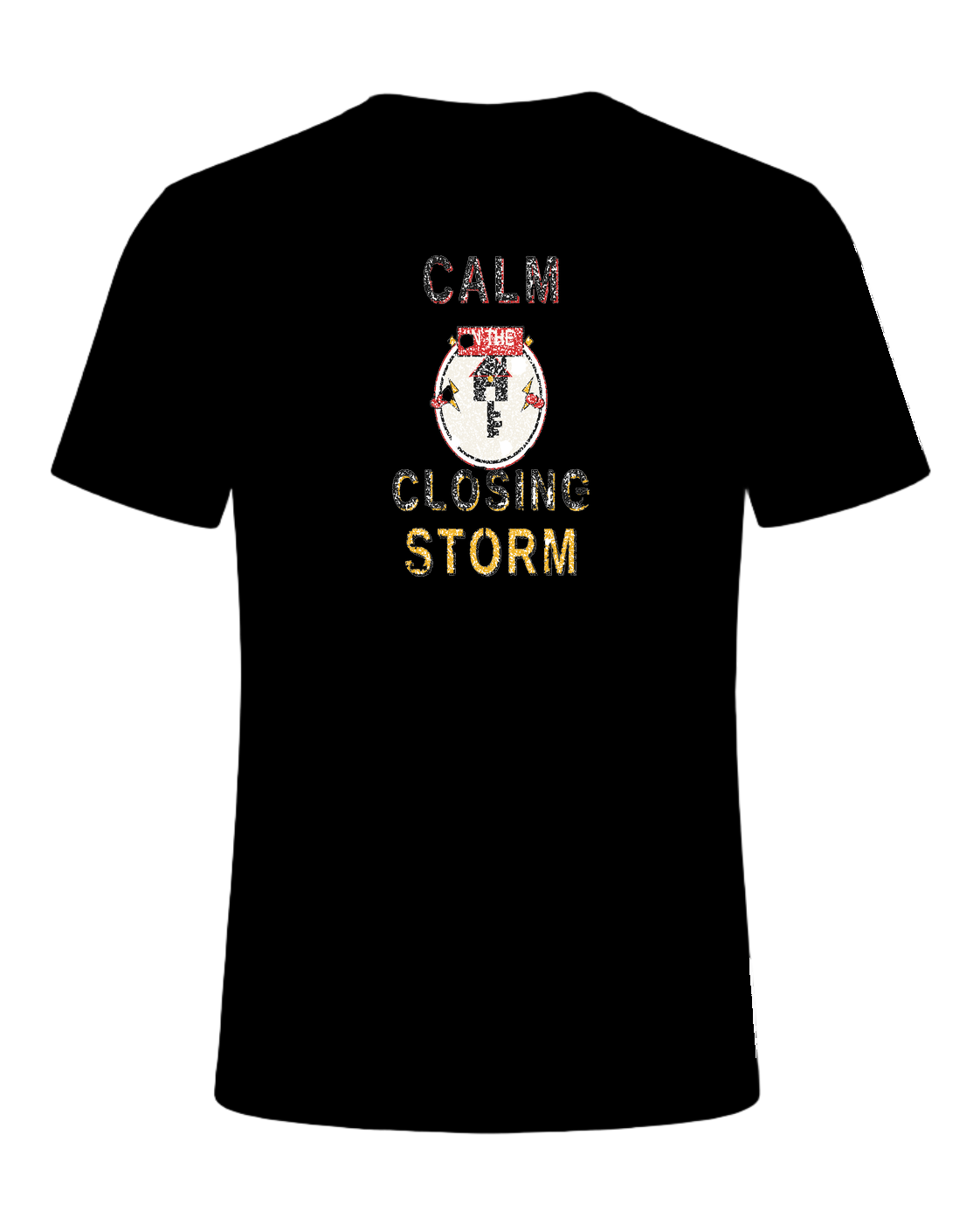 CALM IN THE CLOSING STORM — Black