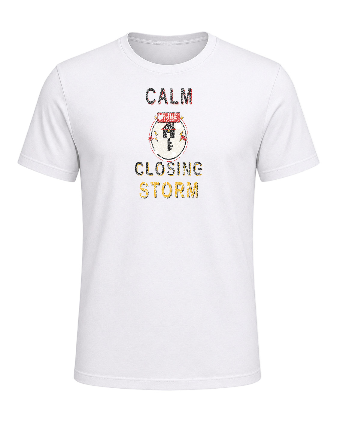 CALM IN THE CLOSING STORM — White