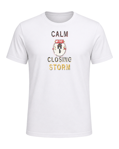 CALM IN THE CLOSING STORM — White