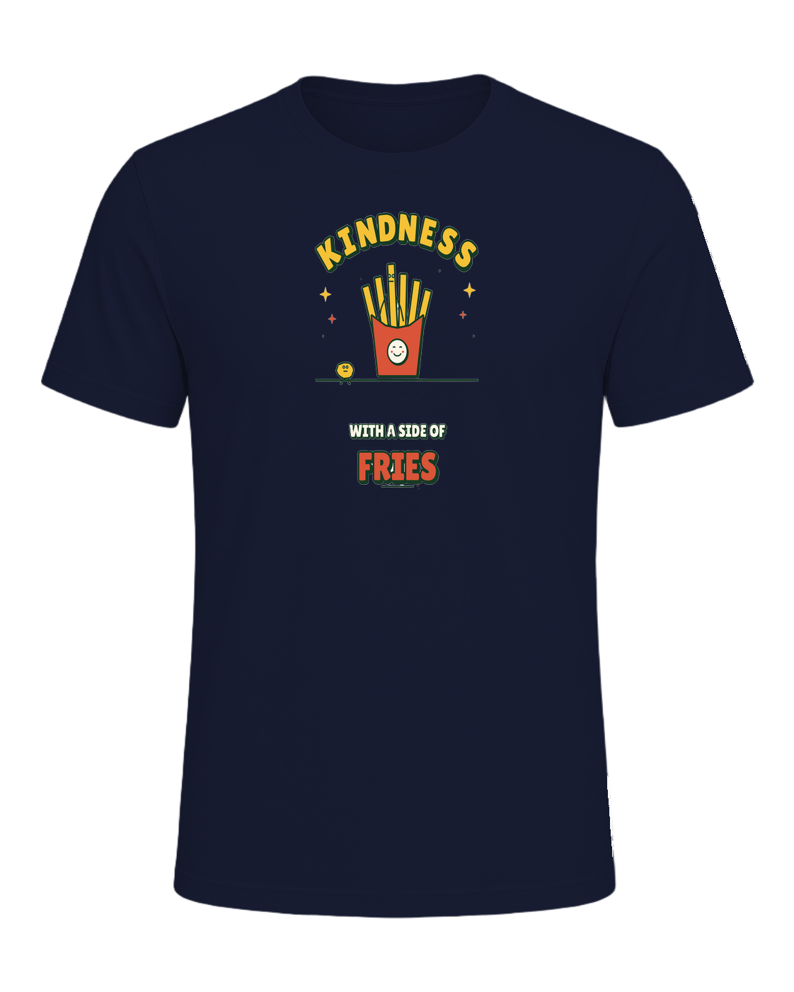 KINDNESS WITH A SIDE OF FRIES — Navy