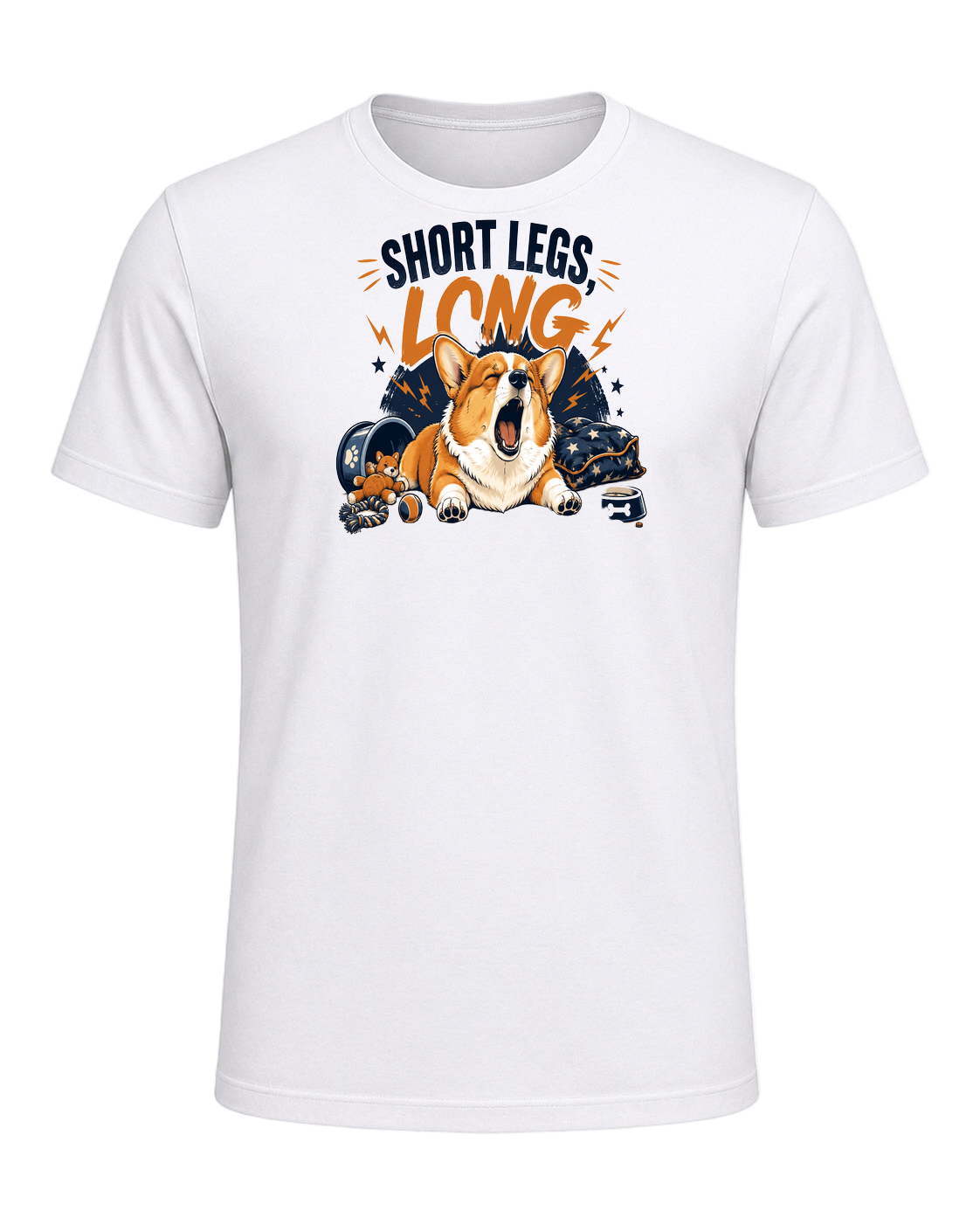 Short Legs, Long Tantrums — White