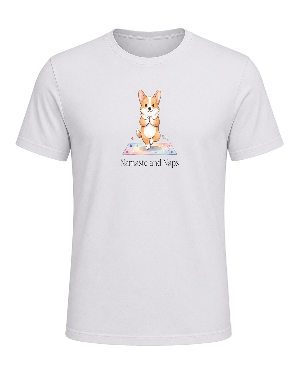 Corgi + Yoga — Ash