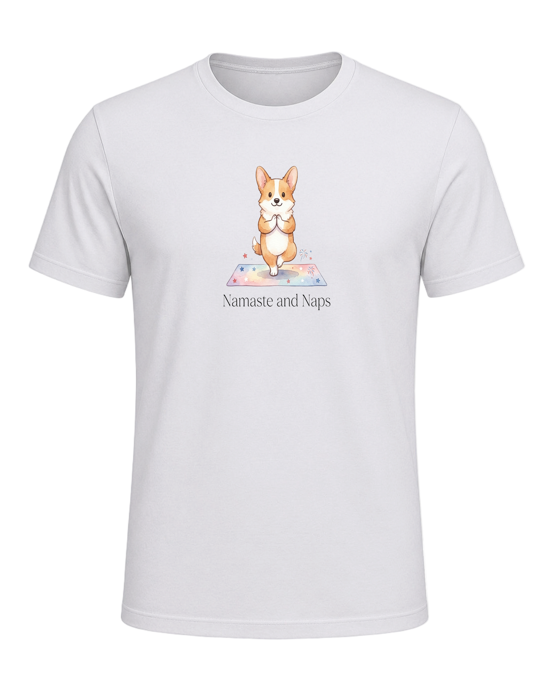 Corgi + Yoga — Ash