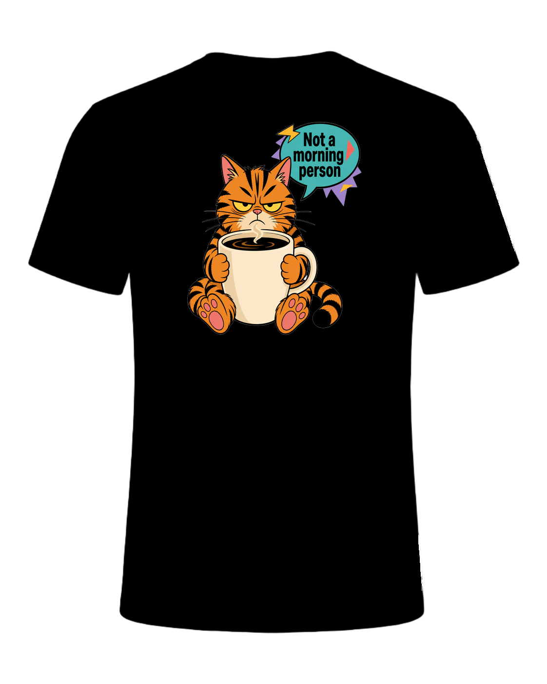Grumpy Tabby Coffee — Black
