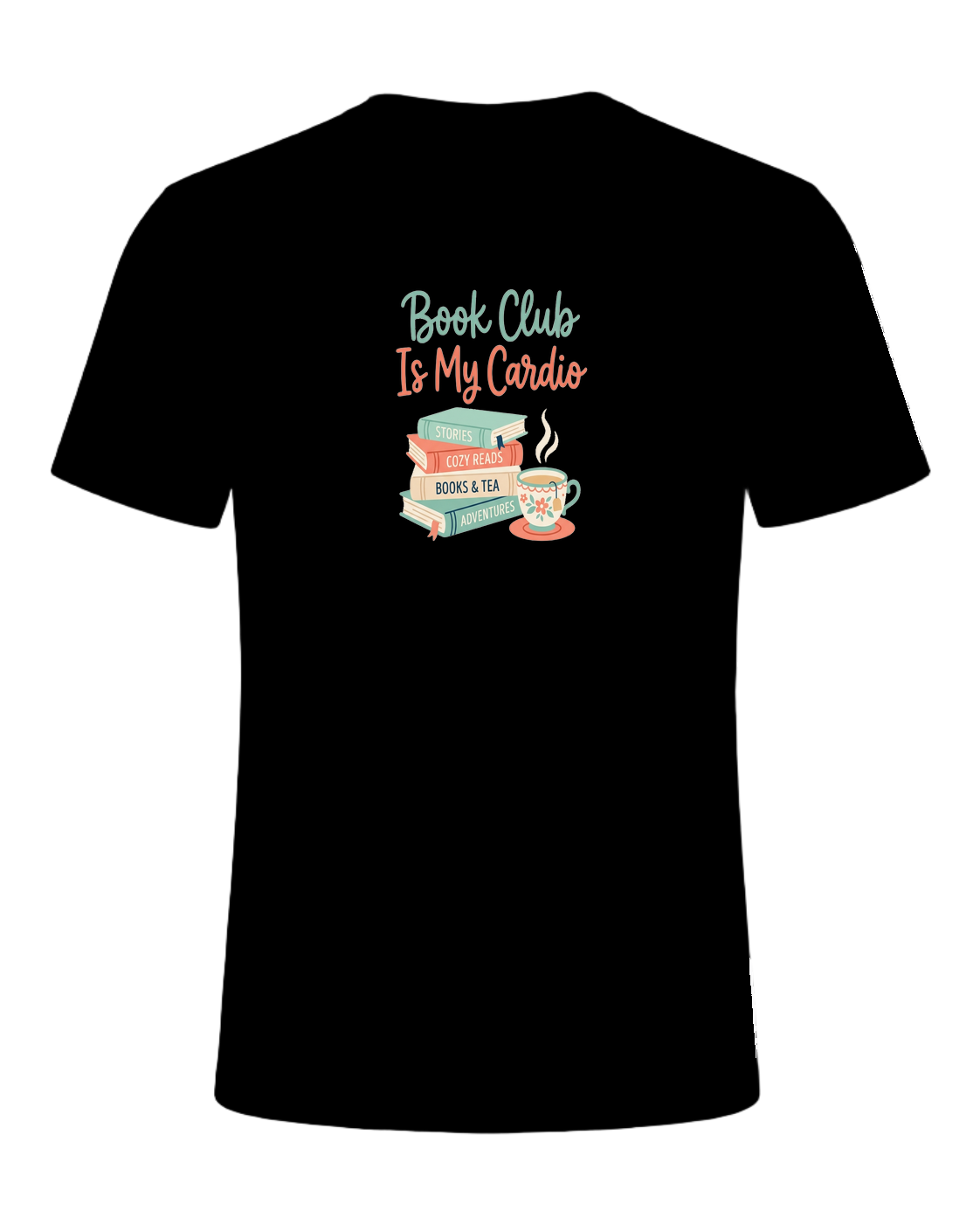 Book Club Is My Cardio — Black