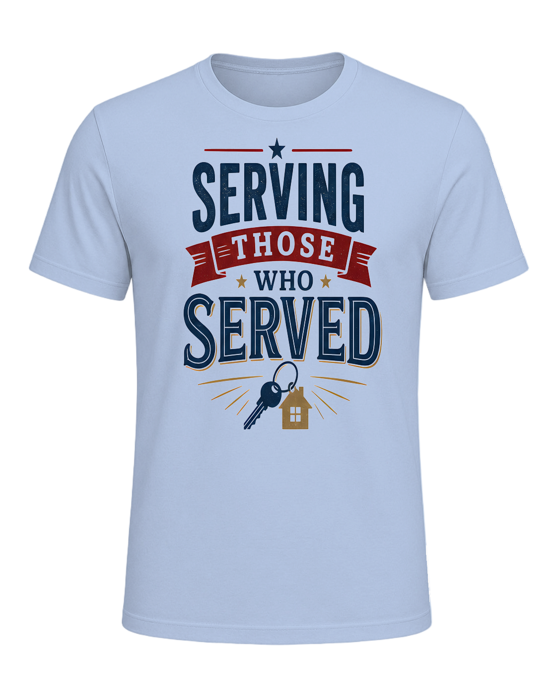 SERVING THOSE WHO SERVED — Baby Blue