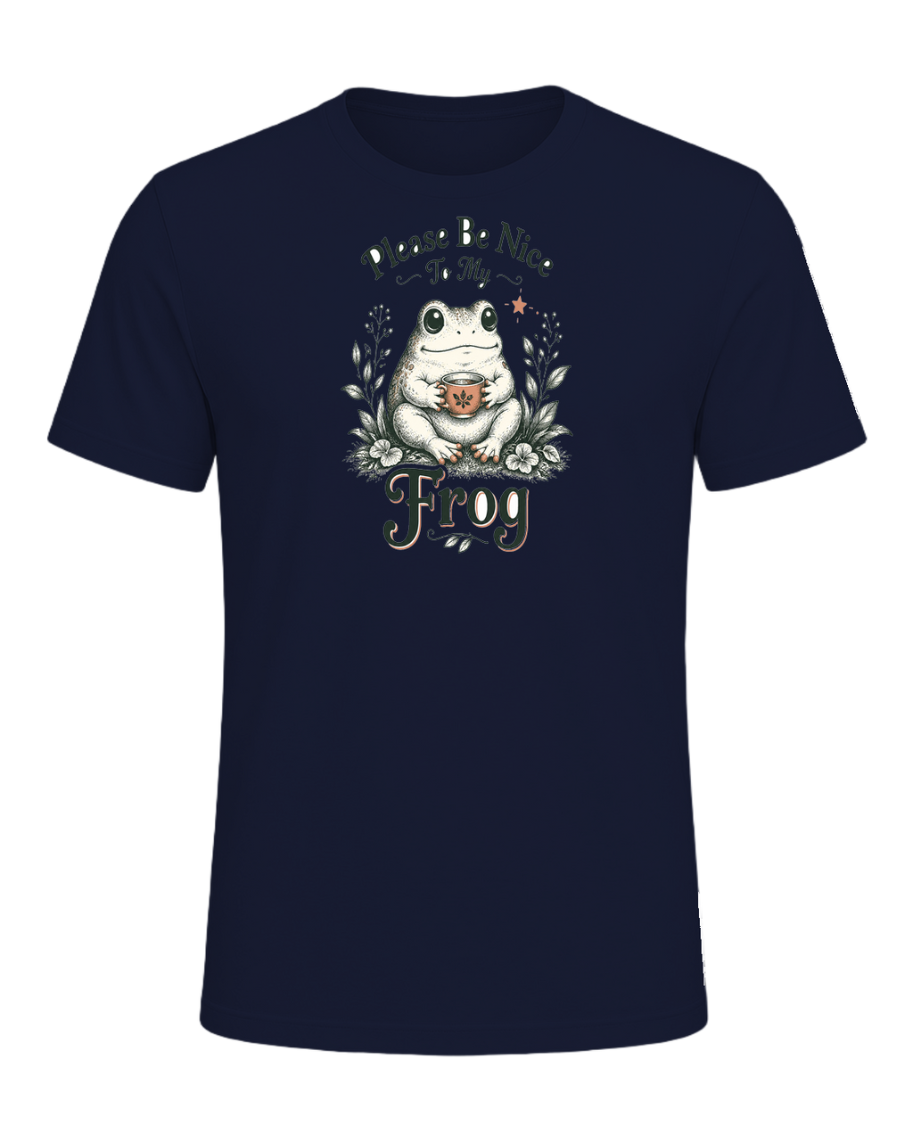 Please Be Nice To My Frog — Navy