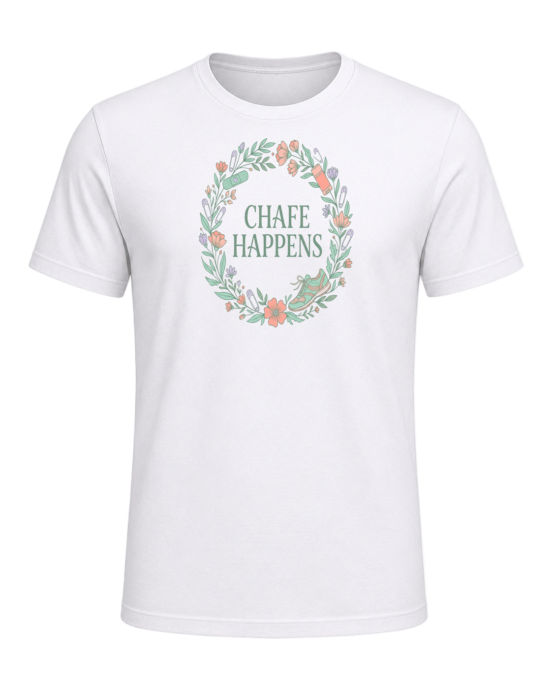 CHAFE HAPPENS — White