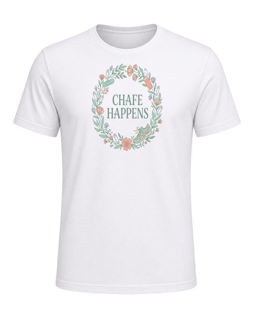 CHAFE HAPPENS — White