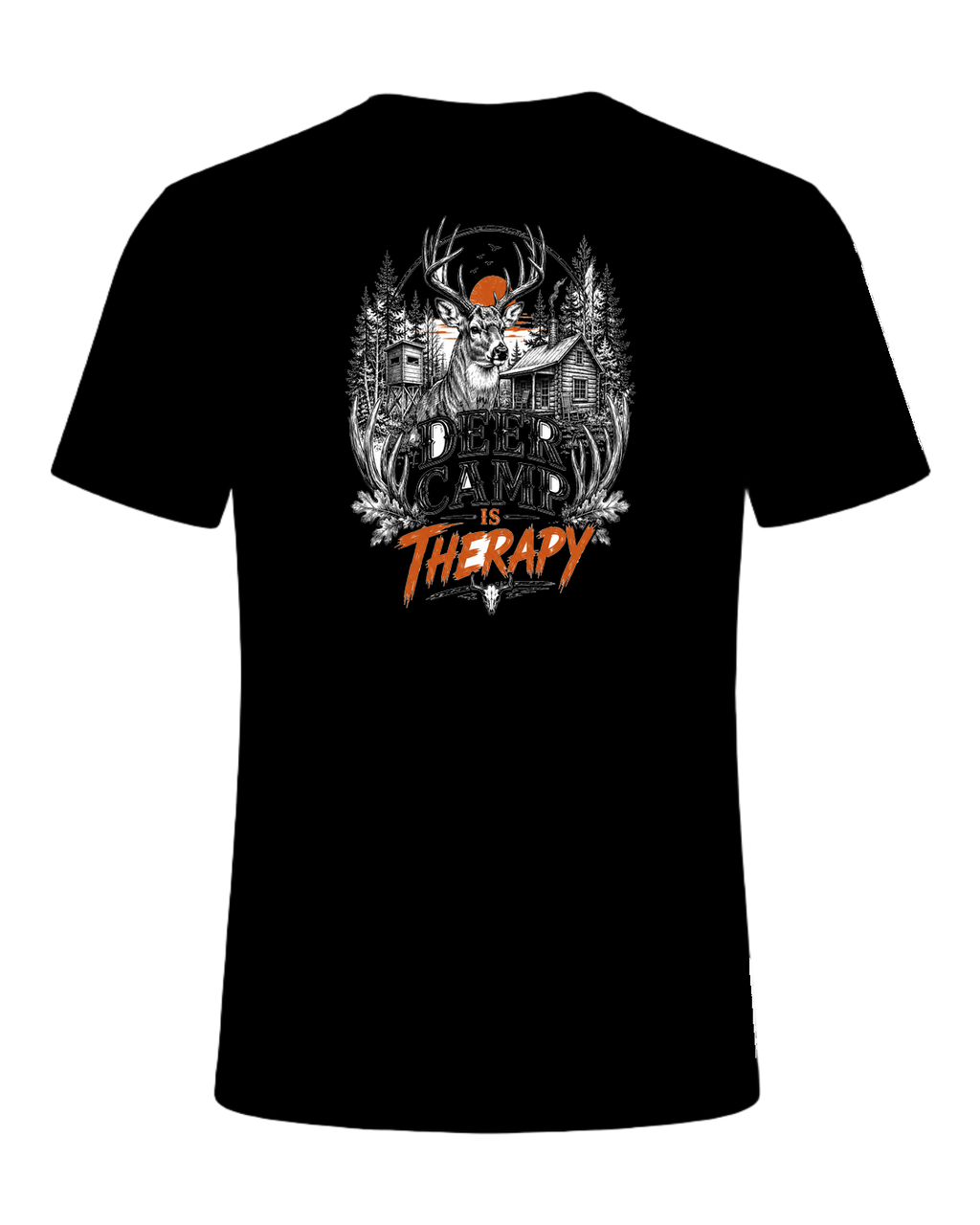 DEER CAMP IS THERAPY — Black