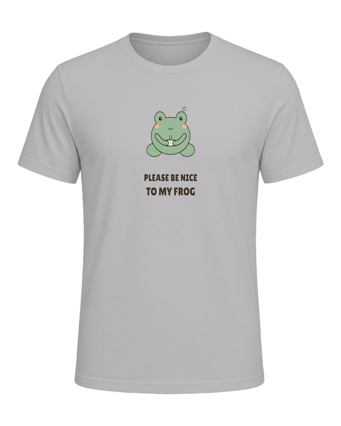 Please Be Nice To My Frog — Athletic Heather