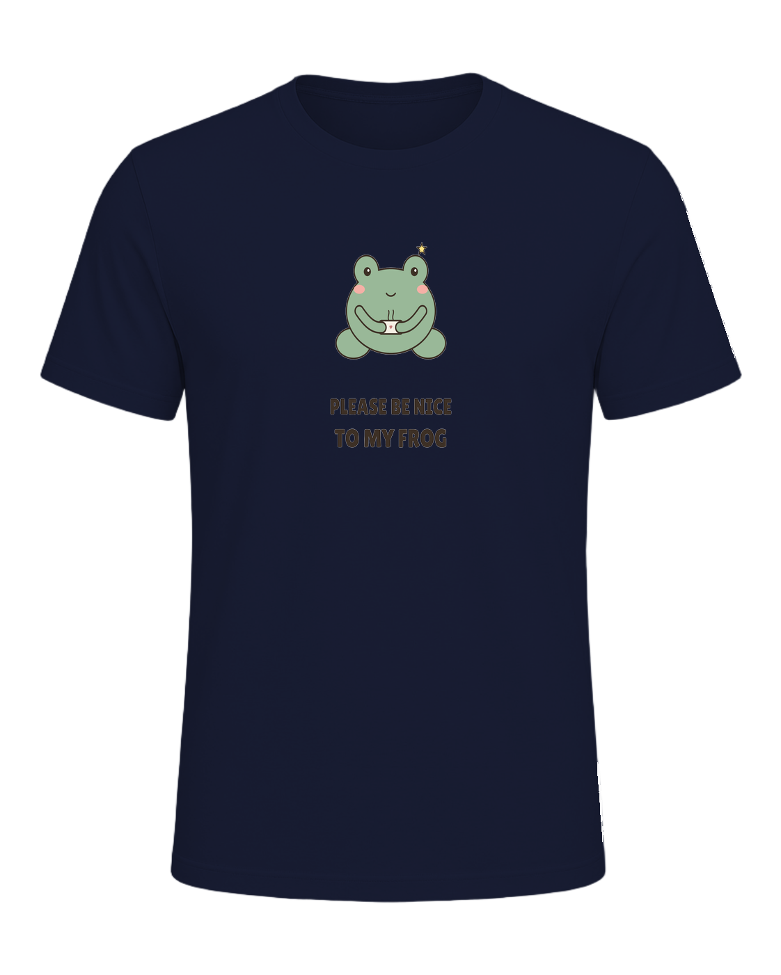 Please Be Nice To My Frog — Navy