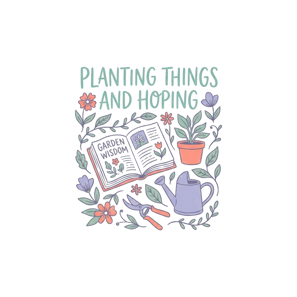 PLANTING THINGS AND HOPING
