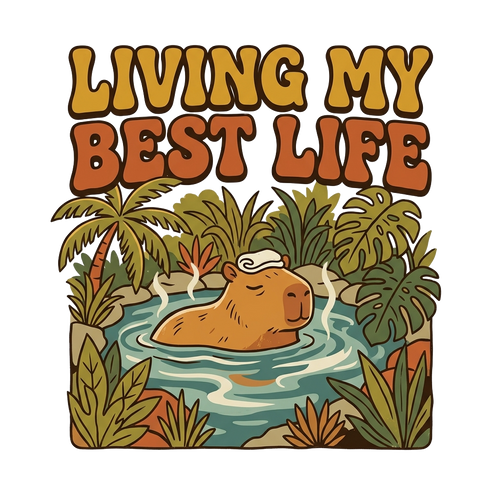 Capybara Chill Vibes