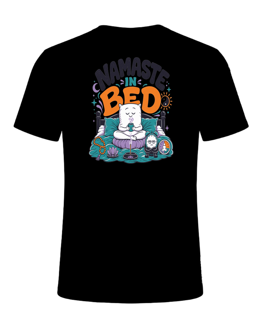 NAMASTE IN BED — Black
