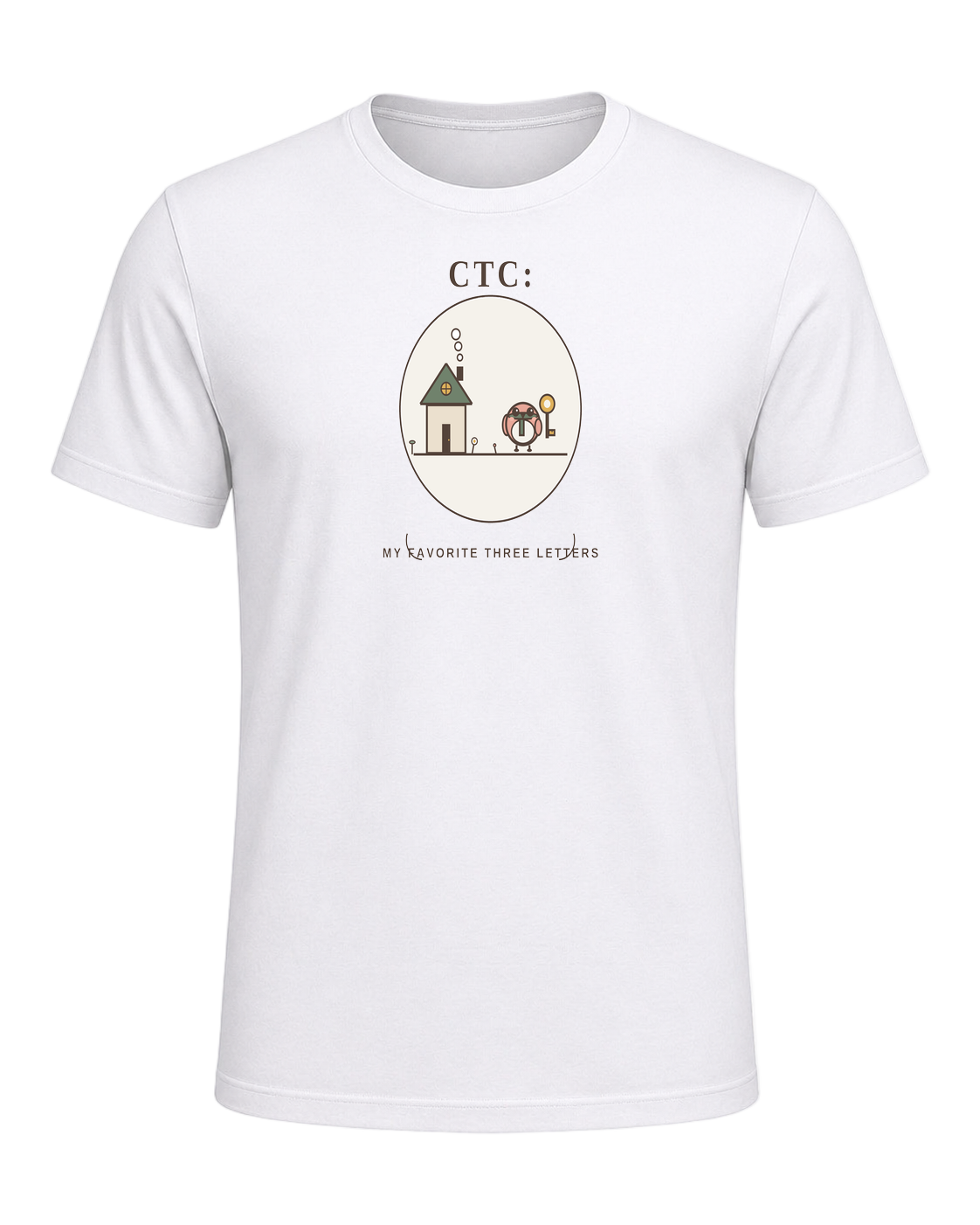 CTC: MY FAVORITE THREE LETTERS — White