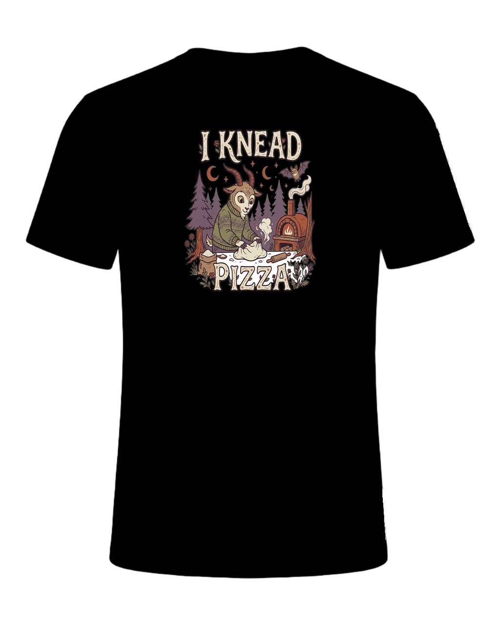 I KNEAD PIZZA — Black
