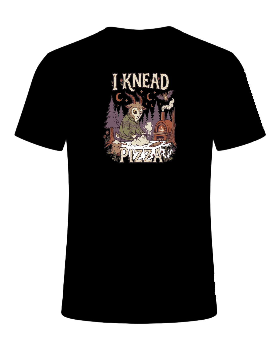 I KNEAD PIZZA — Black