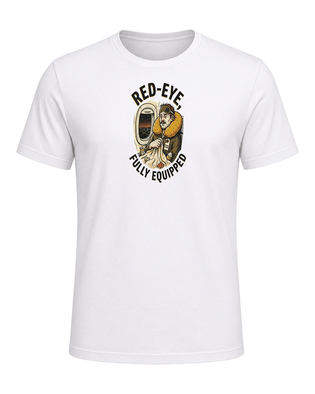 RED-EYE, FULLY EQUIPPED — White
