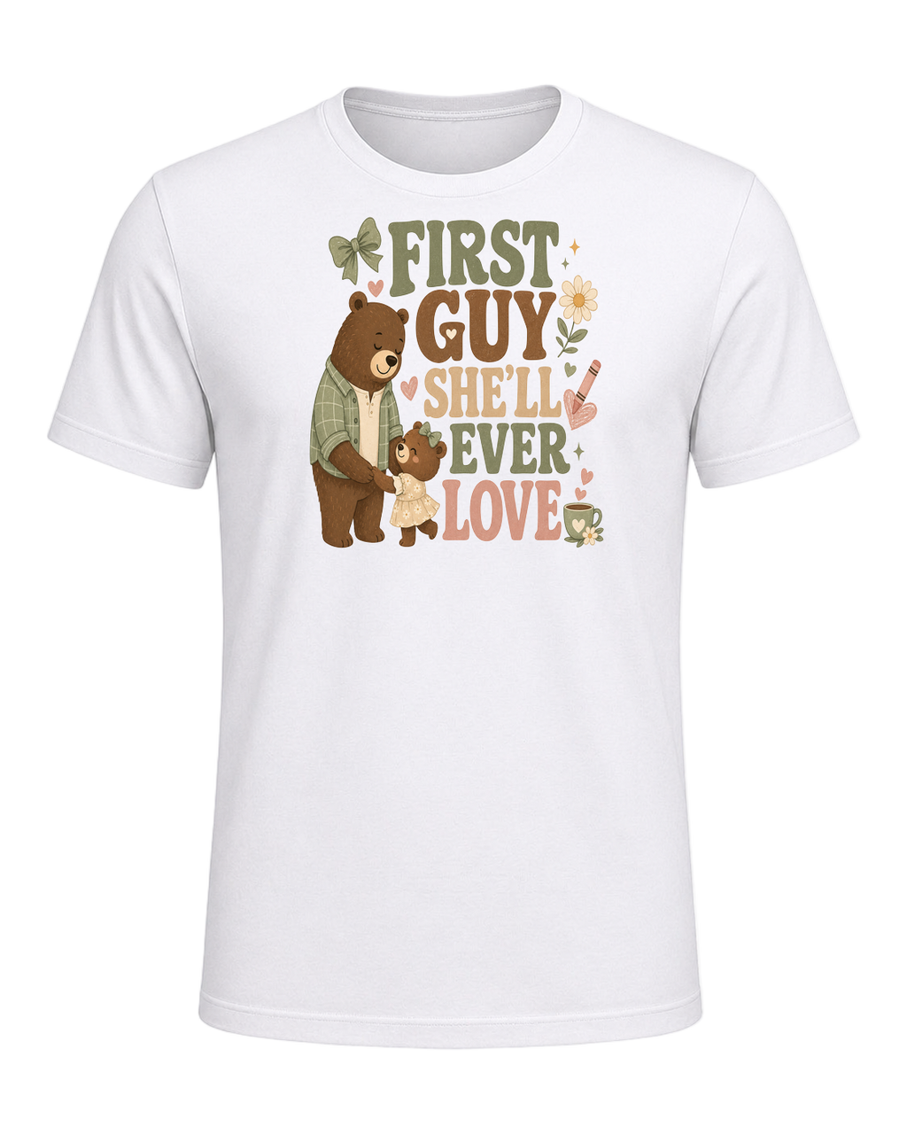 FIRST GUY SHE'LL EVER LOVE — White