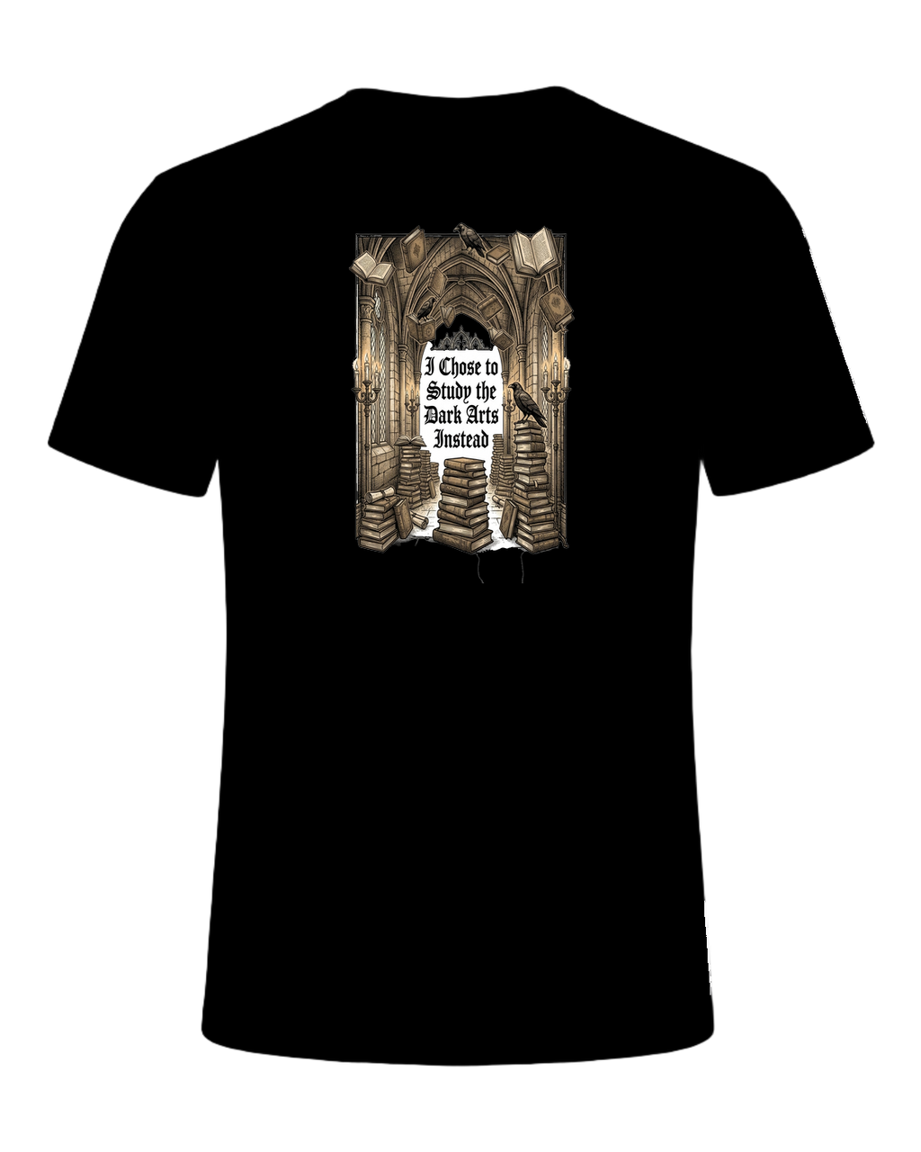Dark Academia Scholar — Black