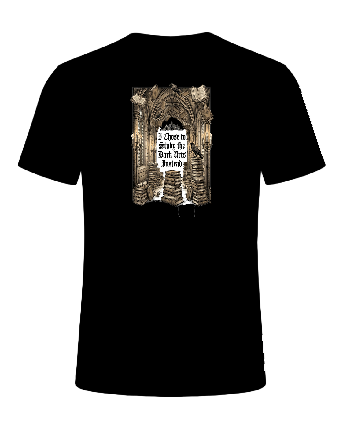 Dark Academia Scholar — Black