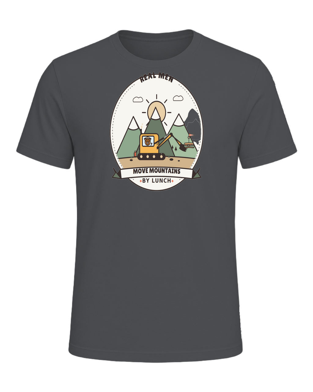 Real men move mountains by lunch — Asphalt