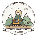 Real men move mountains by lunch