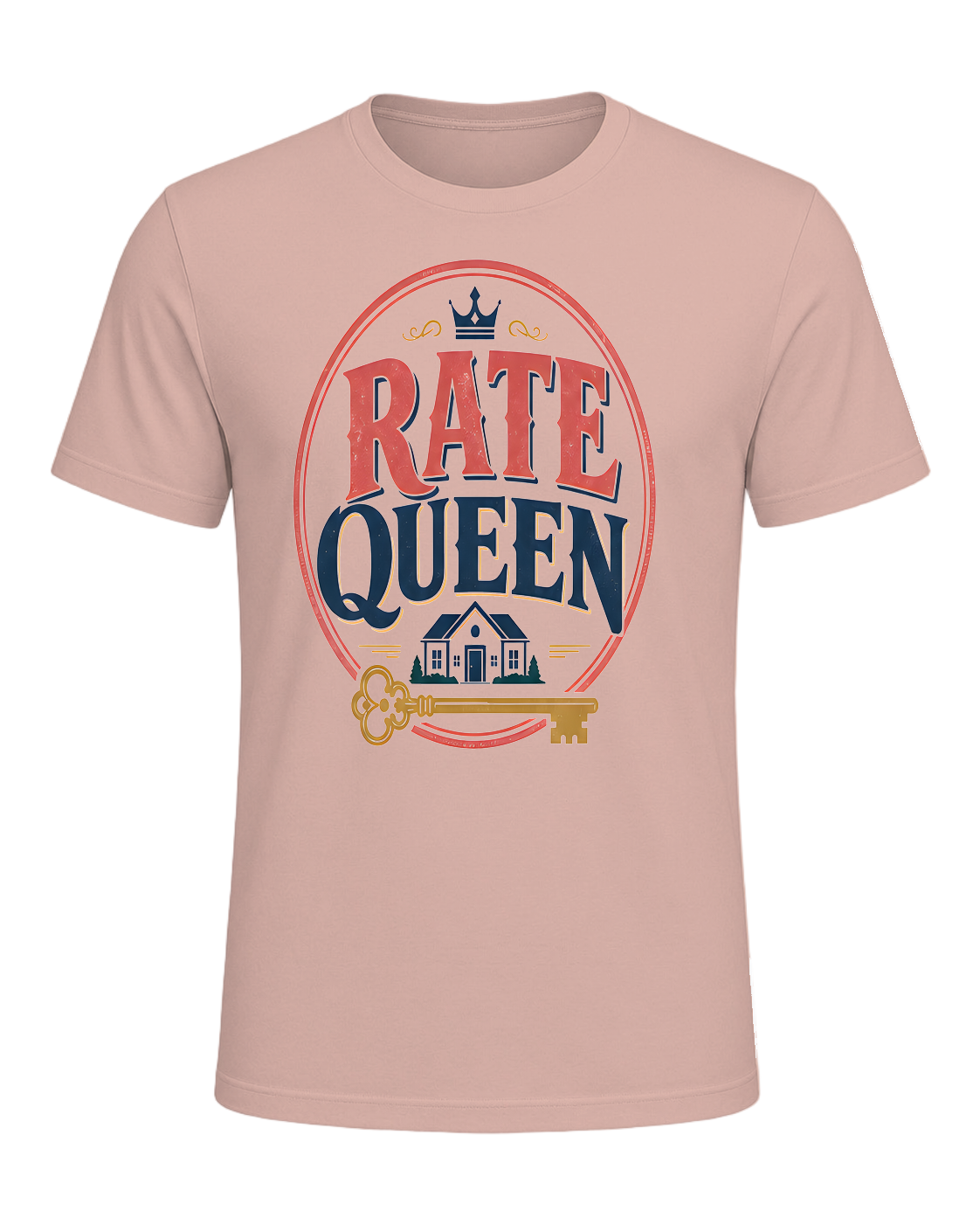 RATE QUEEN — Heather Prism Peach