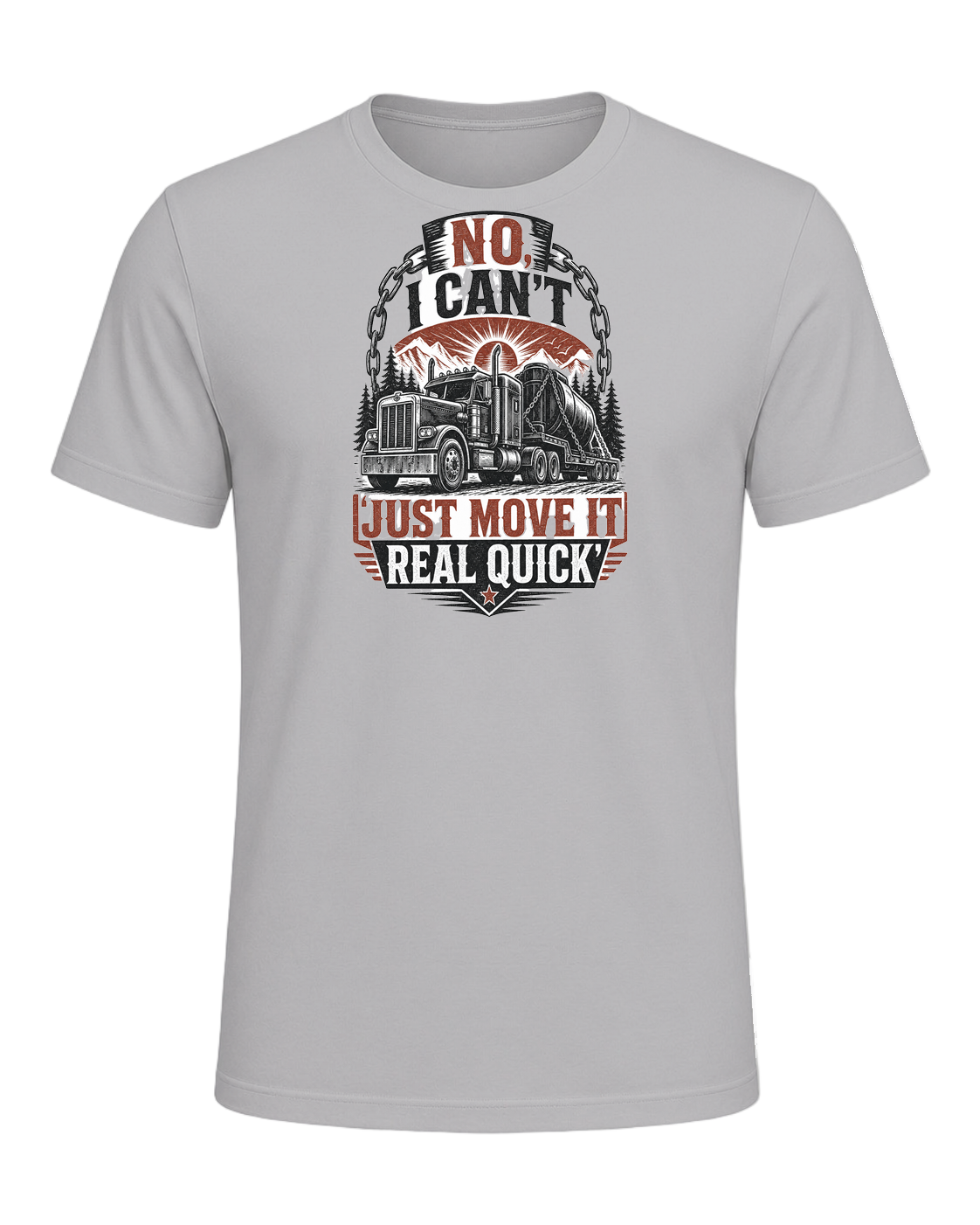 No, I can't 'just move it real quick' — Athletic Heather