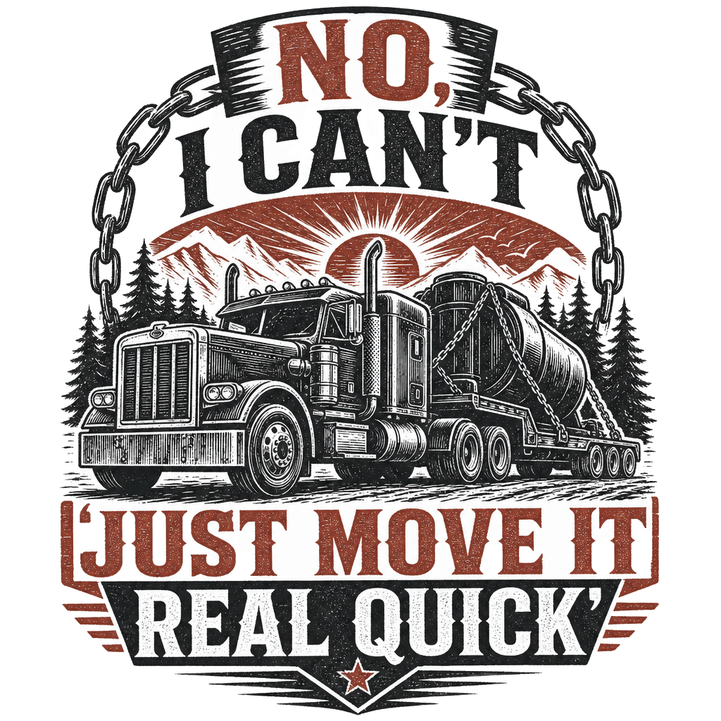 No, I can't 'just move it real quick'