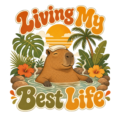 Capybara Chill Vibes