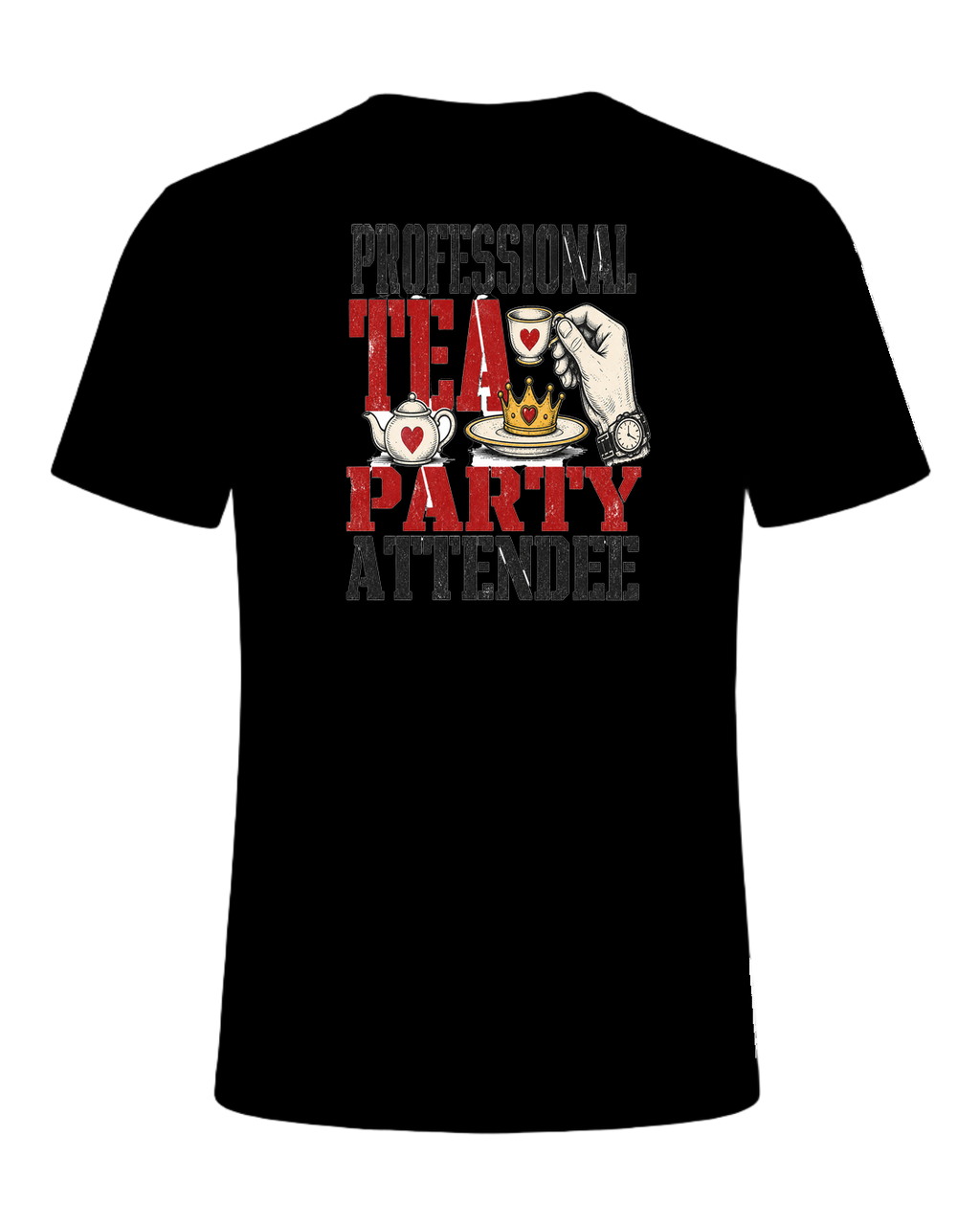 Professional tea party attendee — Black