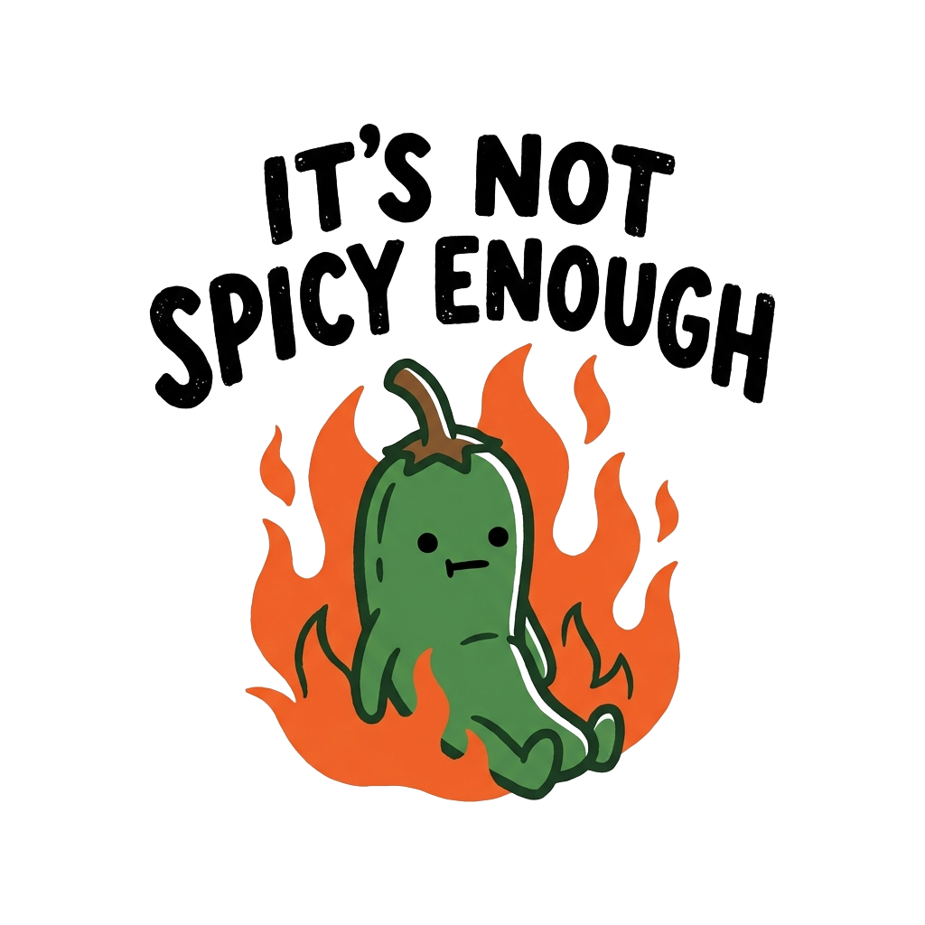 IT'S NOT SPICY ENOUGH