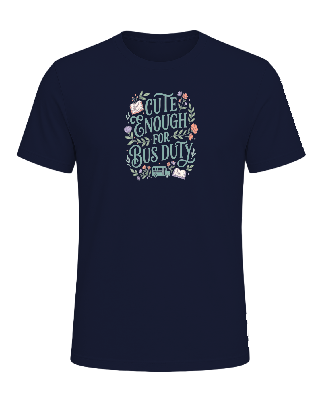 CUTE ENOUGH FOR BUS DUTY — Navy