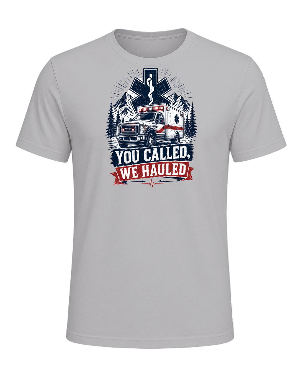 You called, we hauled — Athletic Heather