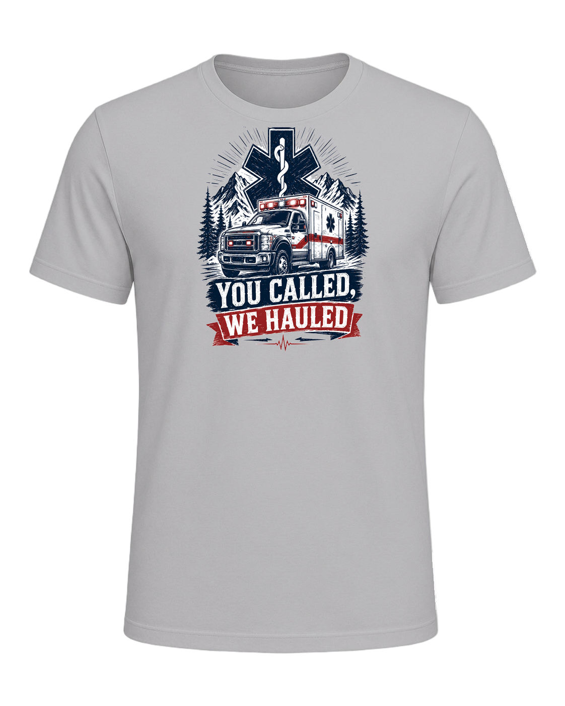 You called, we hauled — Athletic Heather