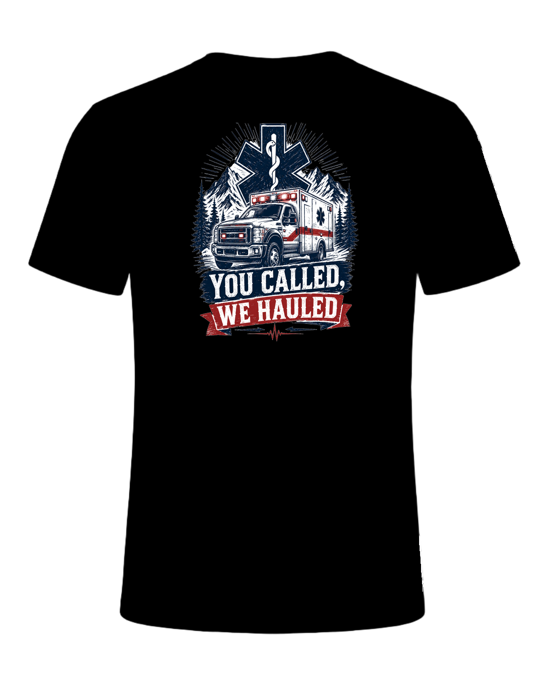 You called, we hauled — Black