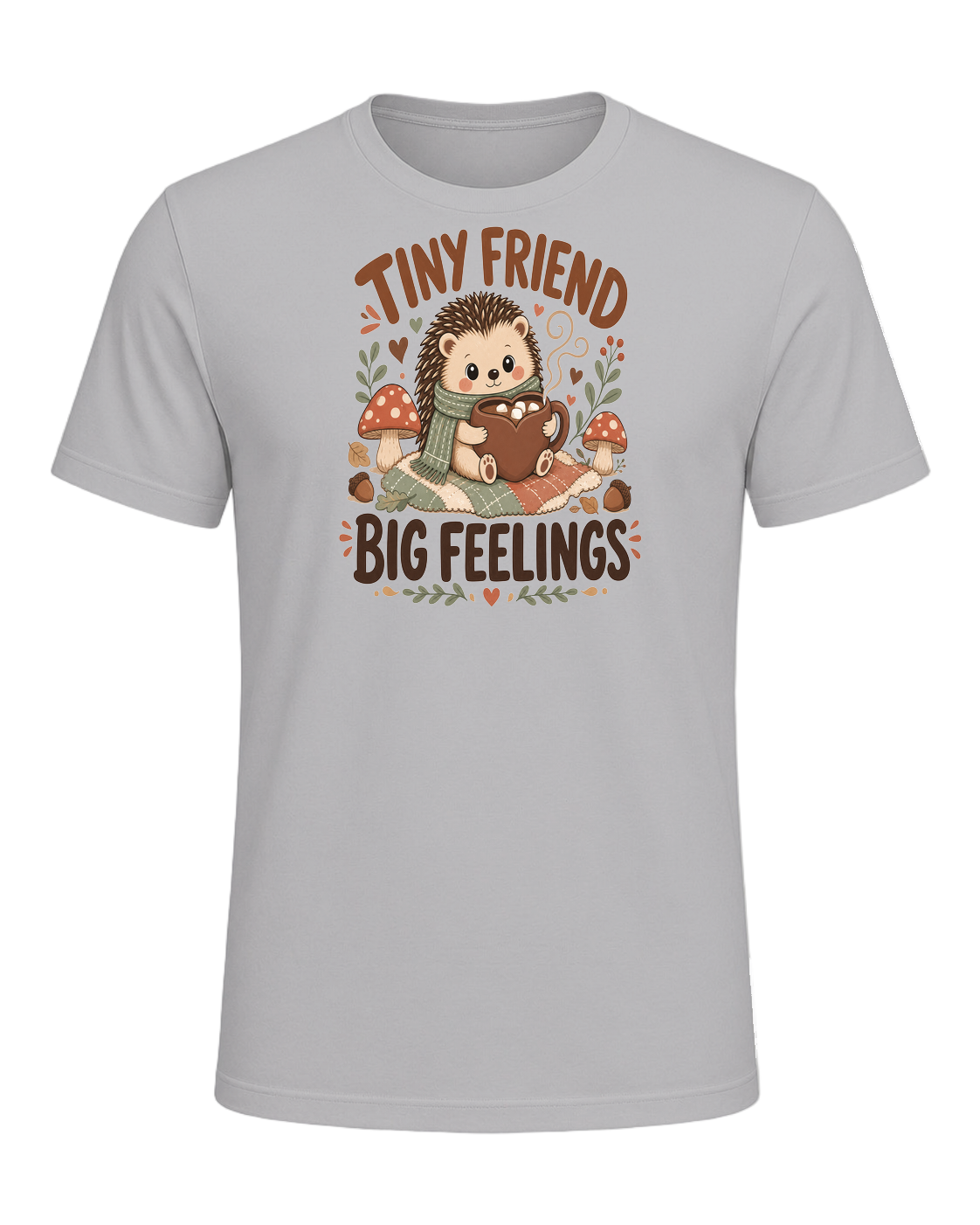 TINY FRIEND BIG FEELINGS — Athletic Heather