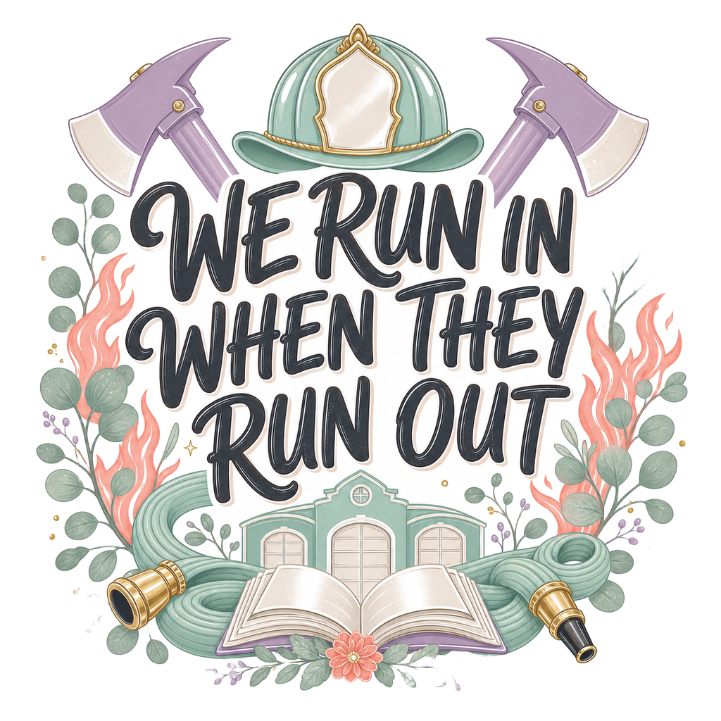 WE RUN IN WHEN THEY RUN OUT